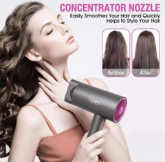 Máy sấy tóc CONFU KF-3141 có bù ion âm chống rối & bảo vệ tóc