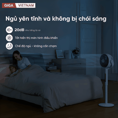 Levoit Pedestal 22.9cm - Quạt Tuần Hoàn Không Khí 2026 tại Giga Việt Nam x Citimall 07