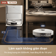 Mova P50 Ultra - Robot Hút Bụi Lau Nhà 2026 tại Giga Việt Nam 10