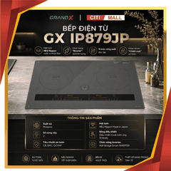 GRANDX GX IP879JP - BẾP TỪ GRANDX 2026