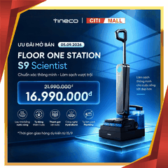Tineco Floor One Station S9 Scientist – Máy hút bụi lau sàn khô ướt 2026