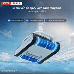 Ecovacs Ultramarine P1 - Robot Dọn Bể 2026 tại Citimall 05