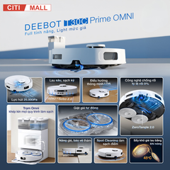 Ecovacs Deebot T30C Prime Omni - Robot Hút Bụi Lau Nhà 2026 tại Citimall 03