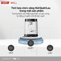 Ecovacs DEEBOT PRO K1 VAC - Robot hút bụi lau sàn công nghiệp 2026 tại Citimall 03