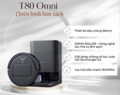 ROBOT HÚT BỤI DEEBOT T80 OMNI