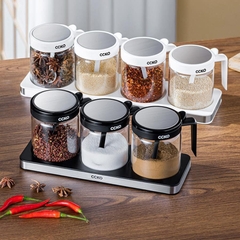 SET HŨ GIA VỊ THỦY TINH CCKO