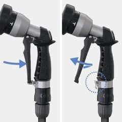 Bộ Vòi Tưới Thu Rút Kim Loại Takagi 20m