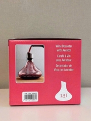 Bình Decanter Pha Lê Có Vòi Sục Khí