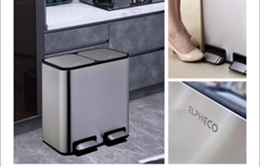 Thùng rác đạp chân đôi Elpheco