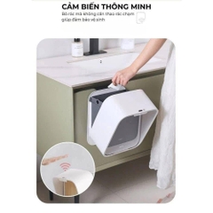 Thùng rác cảm biến treo tủ bếp thông minh Elpheco CASA - 7L
