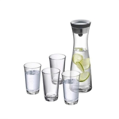 SET BÌNH + 4 CỐC THỦY TINH WMF BASIC