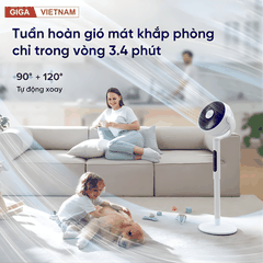 Levoit Pedestal 22.9cm - Quạt Tuần Hoàn Không Khí 2026 tại Giga Việt Nam x Citimall 05