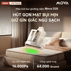 Mova D20 - Máy Hút Bụi Giường Nệm 2026 tại Giga Việt Nam 02