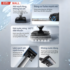 Tineco FLOOR ONE S9 Artist Steam Pro- Máy Hút Bụi Lau Nhà 2026 tại Citimall 06