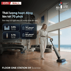 Tineco Floor One Station S9 Scientist – Máy hút bụi lau sàn khô ướt 2026