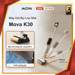 Mova K30 - Máy Hút Bụi Lau Sàn Cầm Tay 2026 tại Giga Việt Nam x Vua Nhà Bếp Đức 01
