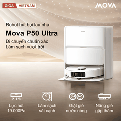 Mova P50 Ultra - Robot Hút Bụi Lau Nhà 2026 tại Giga Việt Nam 02