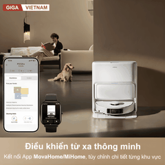 Mova P50 Ultra - Robot Hút Bụi Lau Nhà 2026 tại Giga Việt Nam 11