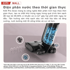 Mova K30 Pro - Máy Hút Bụi Lau Nhà Cầm Tay 2026 tại Citimall 07