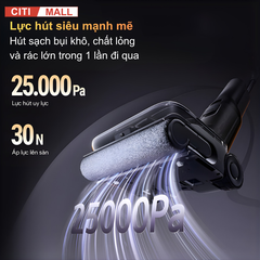 Roborock F25 ACE Pro - Máy Hút Bụi Lau Nhà 2026 tại Citimall 06