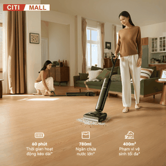Dreame H16 FlexReach - Máy Hút Bụi Lau Sàn 2026 tại Citimal x Giga Việt Nam x Vua Nhà Bếp Đức 13