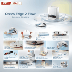 Robot hút bụi lau nhà Roborock Qrevo Edge 2 Flow tại Citimall 02
