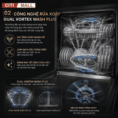 MÁY RỬA BÁT GRANDX SMS8GX87G 2026