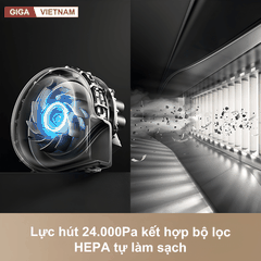 Mova V50 Ultra  - Robot Hút Bụi Lau Sàn 2026 tại Giga Việt Nam 07