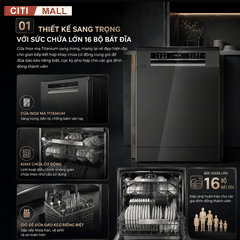 MÁY RỬA BÁT GRANDX SMS8GX87G 2026