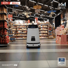 Ecovacs DEEBOT PRO M1 - Robot Hút Bụi Lau Sàn Công Nghiệp tại Citimall 15