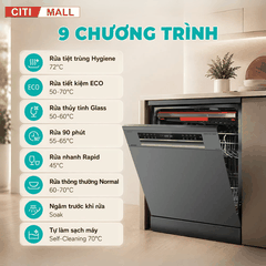 MÁY RỬA BÁT GRANDX SMS7GX86B & SMS7GX86G 2026