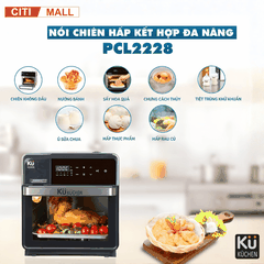Kuchen PCL 2228 - Nồi Chiên Không Dầu Kết Hợp Hấp 2026 tại Citimall 02
