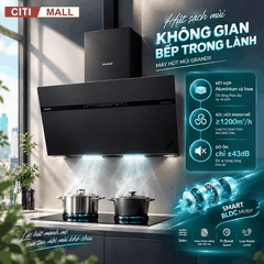 GrandX GX H70S86B - Máy hút mùi áp tường 2026