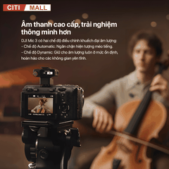 DJI Mic 3 - Micro Thế Hệ Mới 2026 tại citimall x giga việt nam 07