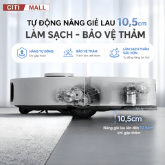 Mova E50 Ultra - Robot Hút Bụi Lau Nhà 2026 tại Citimall x Giga Việt Nam 08