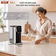 Bình Thủy Điện Steiger STG-270H làm nóng nước có lõi lọc than hoạt tính - Bảo hành chính hãng 12 tháng