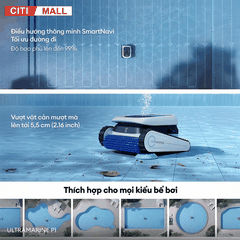 Ecovacs Ultramarine P1 - Robot Dọn Bể 2026 tại Citimall 09