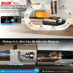 Tineco FLOOR ONE S6 Stretch Max- Máy Hút Bụi Lau Nhà 2026 tại Citimall 09