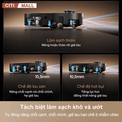 Dreame X60 Ultra Extreme - Robot Hút Bụi Lau Nhà 2026 tại Citimall 012