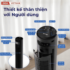 Levoit Smart WiFi 42 inches - Quạt Tháp Điều Hòa 2026 tại citimall x gigavietnam 03