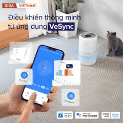 Levoit Core 300S - Máy Lọc Không Khí 2026 tại Giga Việt Nam x Citimall 13