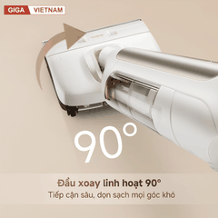Mova M10 - Máy Hút Bụi Lau Sàn Cầm Tay 2026 tại Giga Việt Nam x Vua Nhà Bếp Đức 08