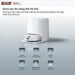 Robot hút bụi lau nhà Roborock Qrevo Edge 2 Flow tại Citimall 019