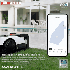 Ecovacs GOAT O800 RTK - Robot Cắt Cỏ Thông Minh 2026 tại Citimall 11