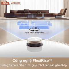 Mova V50 Ultra  - Robot Hút Bụi Lau Sàn 2026 tại Giga Việt Nam 03