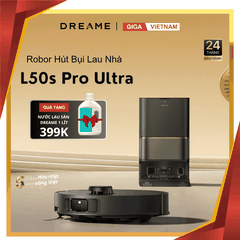 Dreame L50S Pro Ultra - Robot Hút Bụi Lau Sàn 2026 tại Giga Việt Nam x Vua Nhà Bếp Đức 01