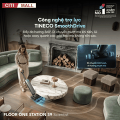 Tineco Floor One Station S9 Scientist – Máy hút bụi lau sàn khô ướt 2026