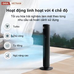 Levoit Smart WiFi 42 inches - Quạt Tháp Điều Hòa 2026 tại citimall x gigavietnam 05