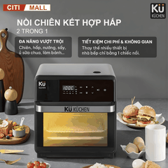 Kuchen PCL 2228 - Nồi Chiên Không Dầu Kết Hợp Hấp 2026 tại Citimall 04