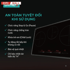 GRANDX GX IH736Lux - BẾP TỪ GRANDX 2026